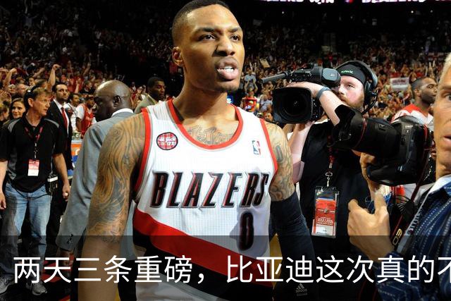 两天三条重磅，比亚迪这次真的不装了！