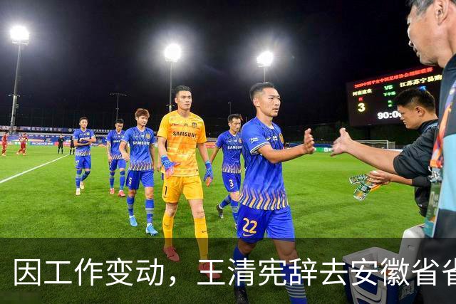 因工作变动，王清宪辞去安徽省省长职务