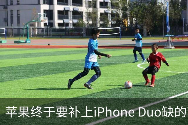 苹果终于要补上iPhone Duo缺的两项旗舰功能